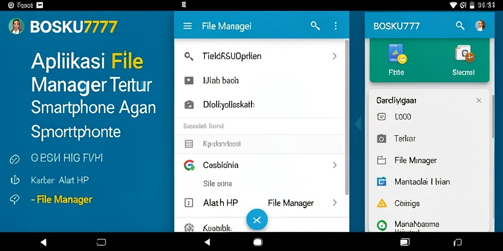 Antarmuka BOSKU777 yang user-friendly untuk mengelola file dengan mudah.